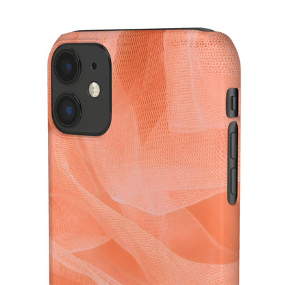 Snap Phone Case – Coral Veil