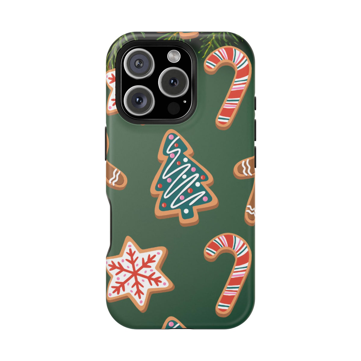 Impact-Resistant Phone Case – Cookie Season – Compatible with iPhone 11–17 & Samsung Galaxy S22–S26 Series