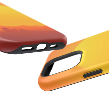 Wireless-Charging Compatible Case – Desert Sunrise
