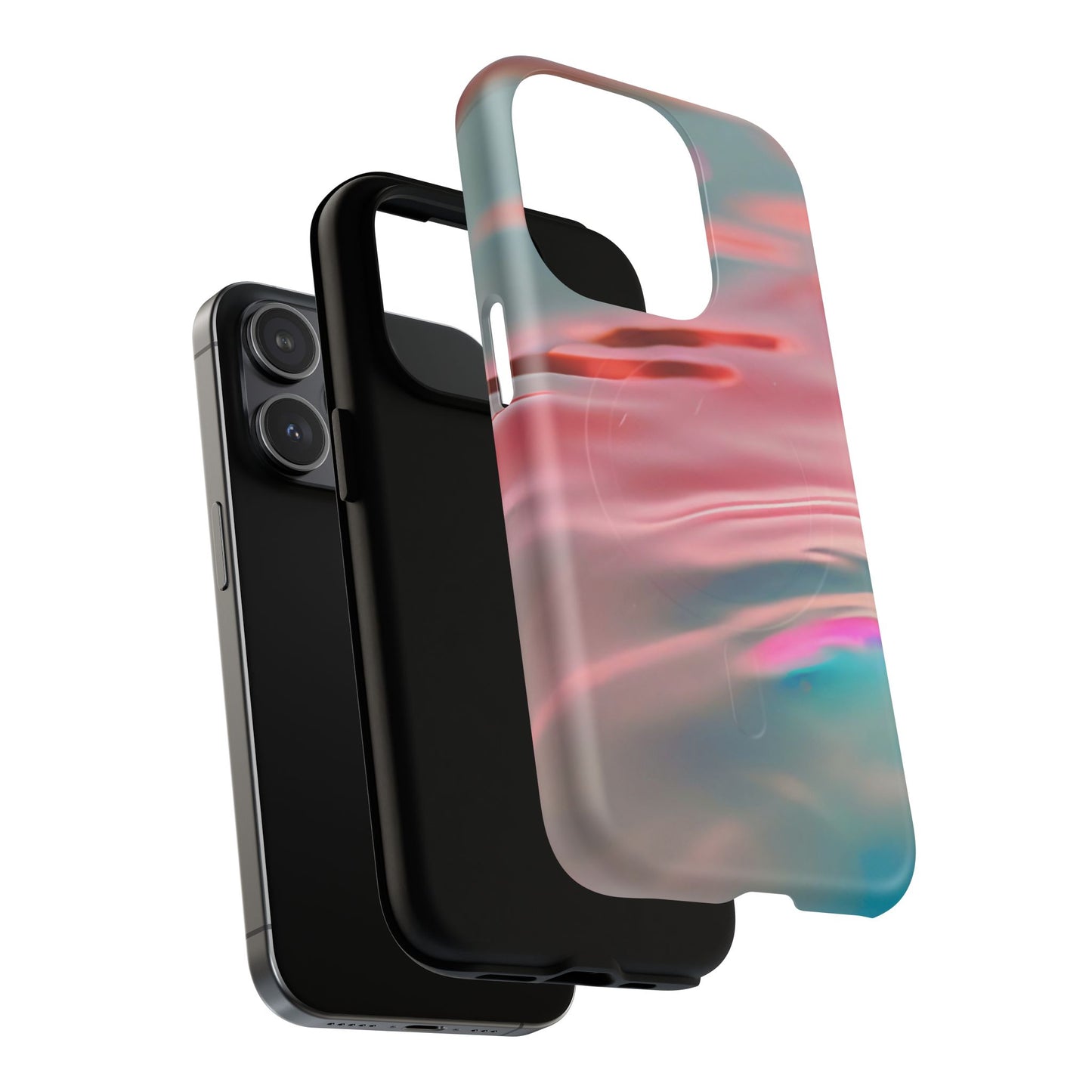 Protective Magnetic Phone Case – Liquid Sunset