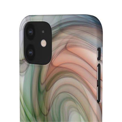Snap Phone Case – Marble Flow
