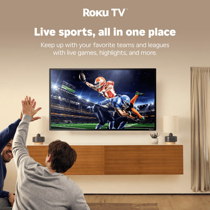 32-Inch Class H4 Series HD Roku Smart TV (32H4030F3) - 720P HD LCD Screen, LED TV, DTS Trusurround Sound, Motion Rate 120, Gmaing Mode