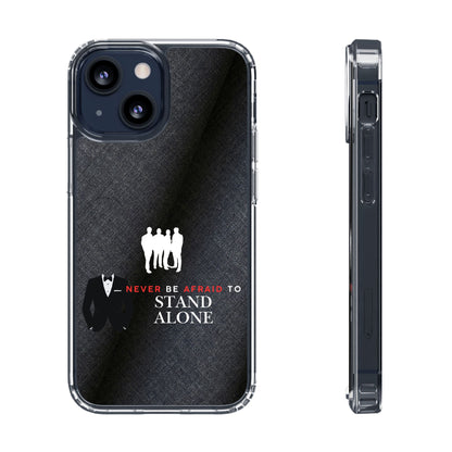 Clear Phone Case – Stand Alone