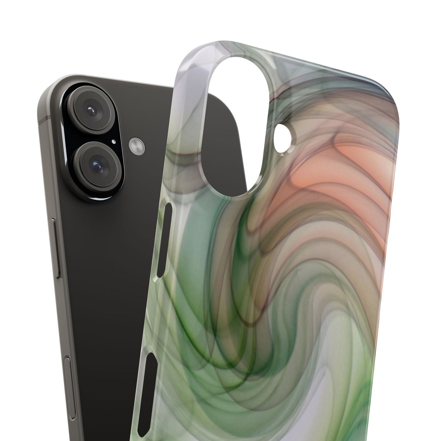 Slim Phone Case – Marble Flow
