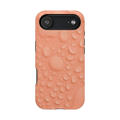 Impact-Resistant Phone Case – Apricot Rain