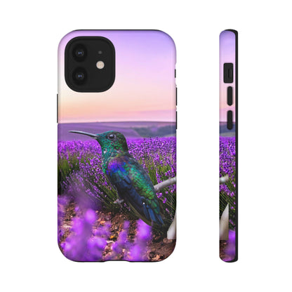 Protective Phone Case – Hummingbird Reverie