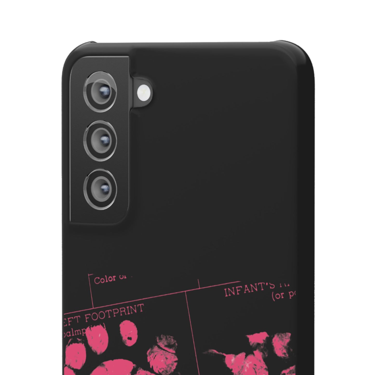 Snap Phone Case – Mom’s Little Pink Footprints