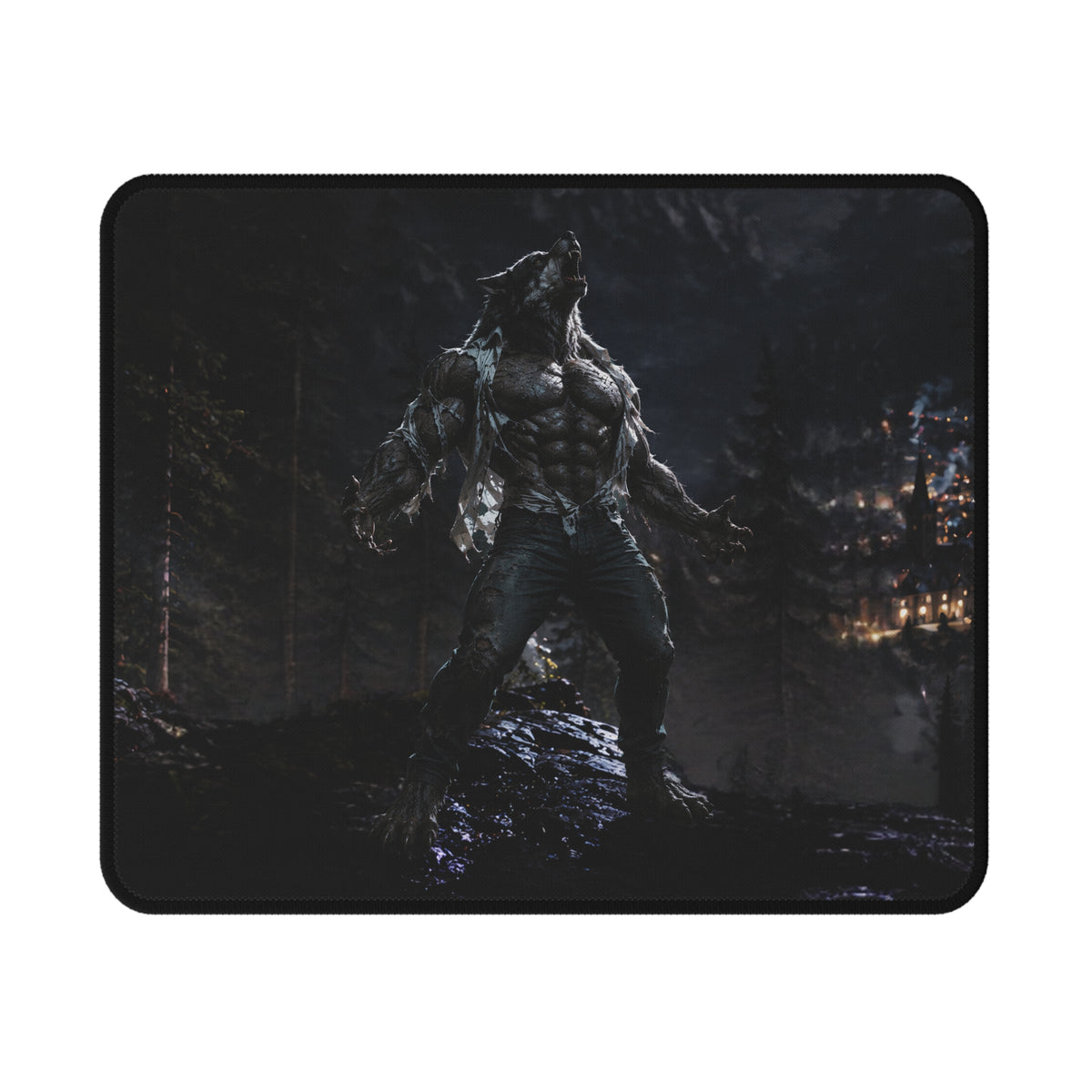 Rectangle Mouse Pad – The Hunt Begins