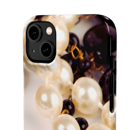 Snap Phone Case – Noir Pearl