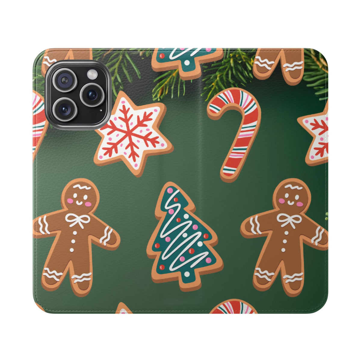 Flip Case – Cookie Season – Compatible with iPhone 11–17 & Samsung Galaxy S21–S25 Series