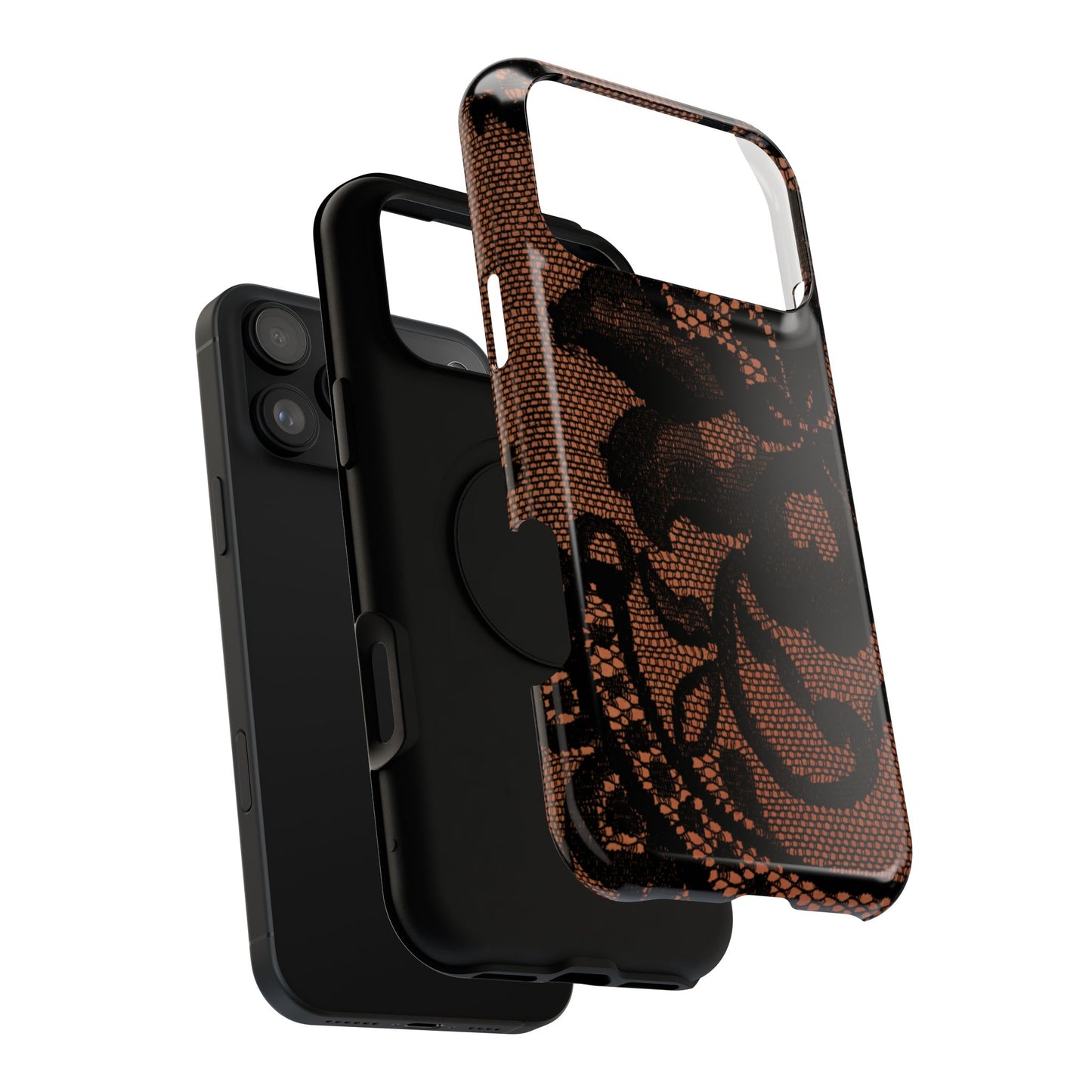 Impact-Resistant Phone Case – Ember Lace