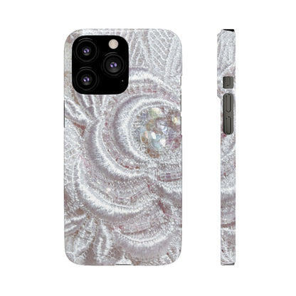 Snap Phone Case – Lace Veil