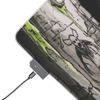 Gaming LED Desk Mat – Brains Only