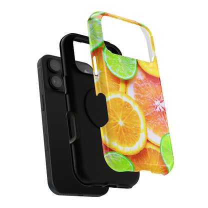 Impact-Resistant Phone Case – Sunkissed Citrus