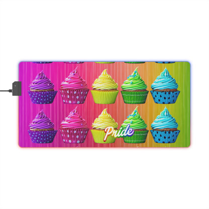 Gaming LED Desk Mat – Sweet Pride