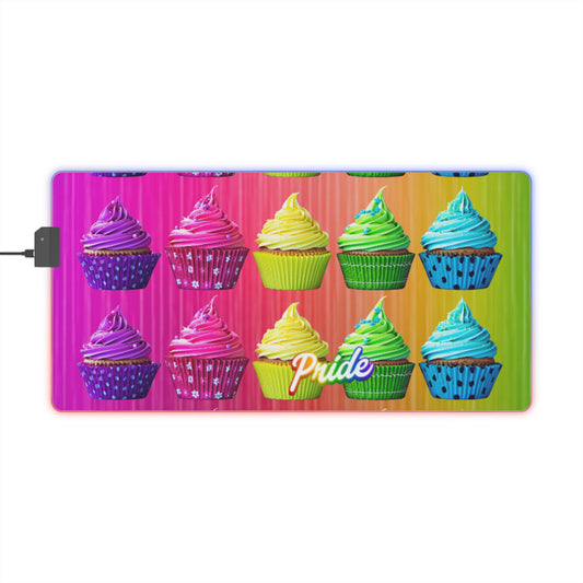 Gaming LED Desk Mat – Sweet Pride