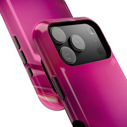 Impact-Resistant Phone Case – Magenta Motion