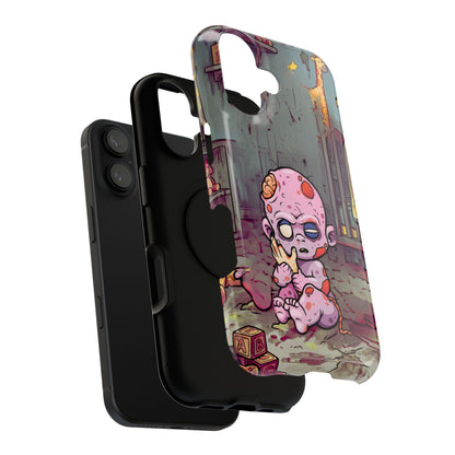 Zombie Baby Phone Case — Cute Creepy Impact-Resistant iPhone Case
