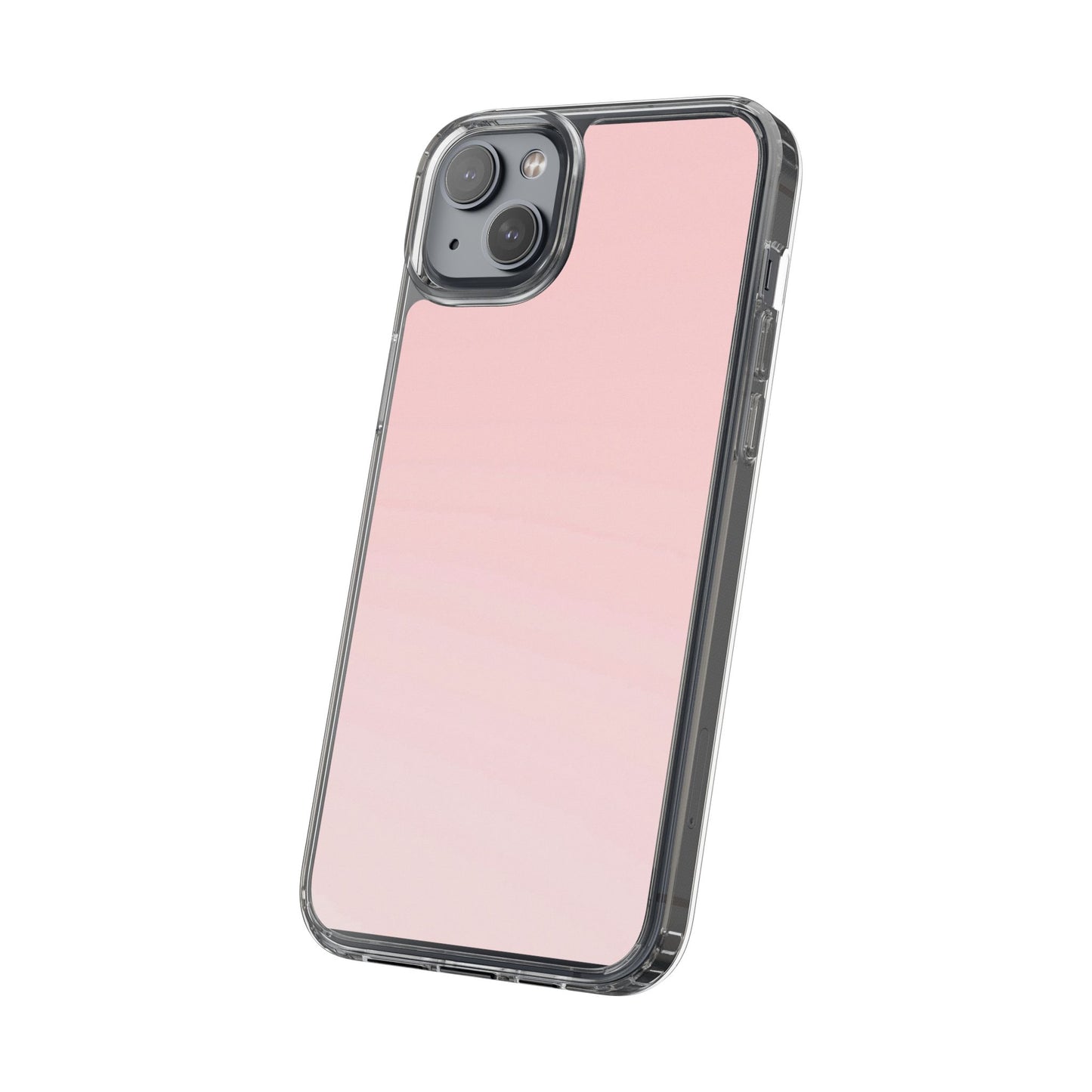 Clear Phone Case – Soft Blush