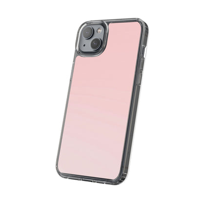 Clear Phone Case – Soft Blush