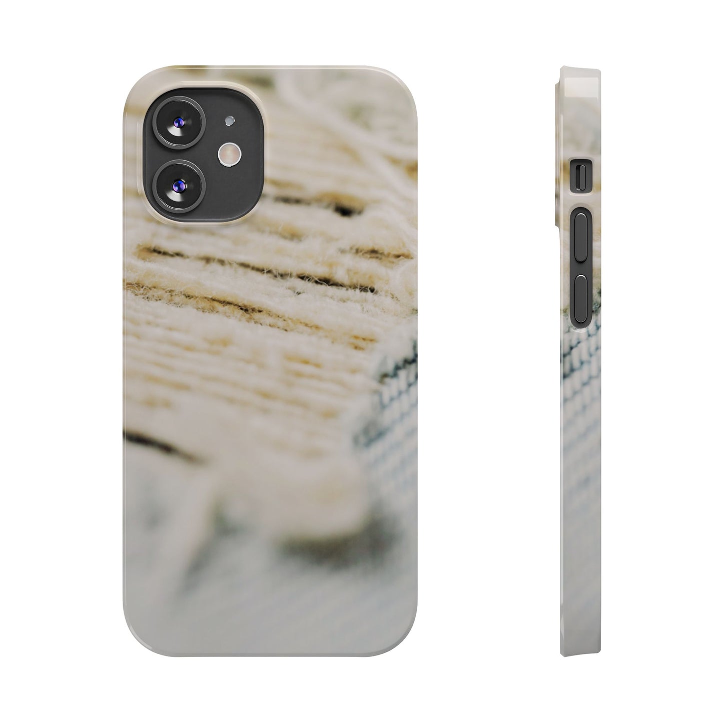 Slim Phone Case – Woven Warmth