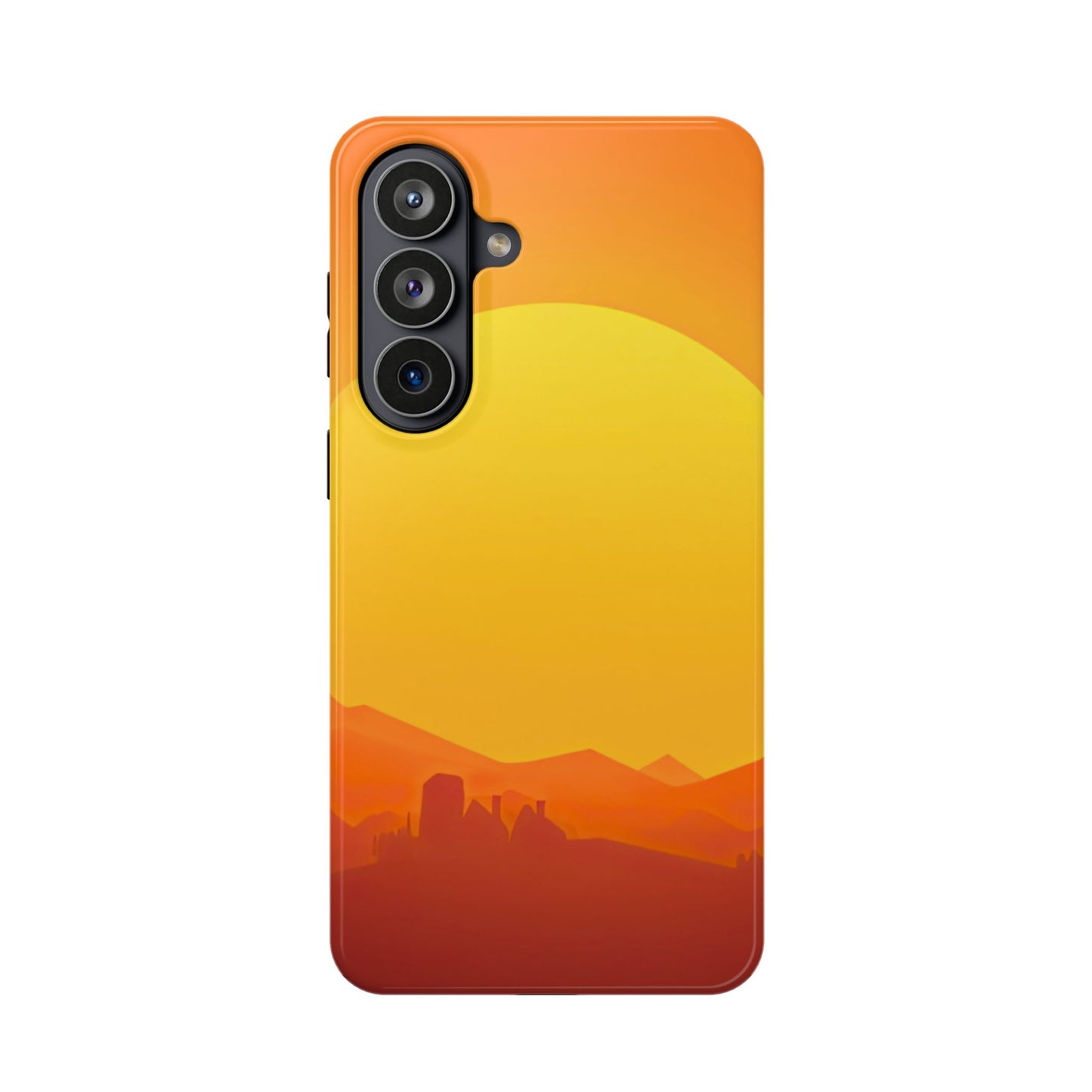 Wireless-Charging Compatible Case – Desert Sunrise