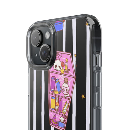 Clear Phone Case – Booked to Death