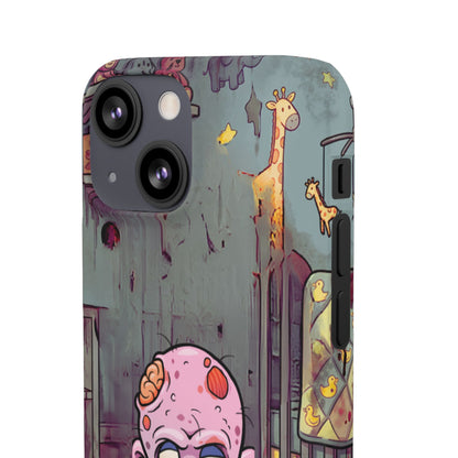 Phone Case — Creepy Cute Zombie Baby Nursery Design