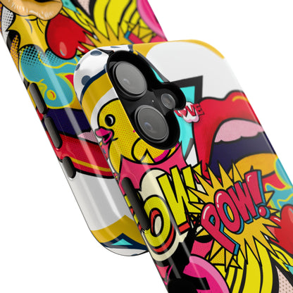 Impact-Resistant Phone Case – Pop Off – Compatible with iPhone 11–17 & Samsung Galaxy S22–S26 Series