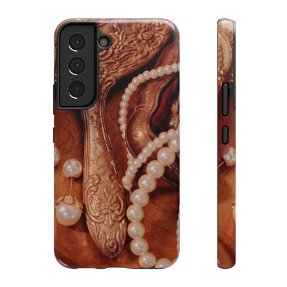 Impact-Resistant Phone Case – Bronze Vanity