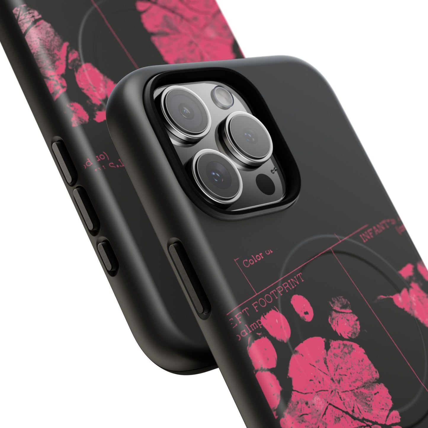 Protective Magnetic Phone Case – Mom’s Little Pink Footprints