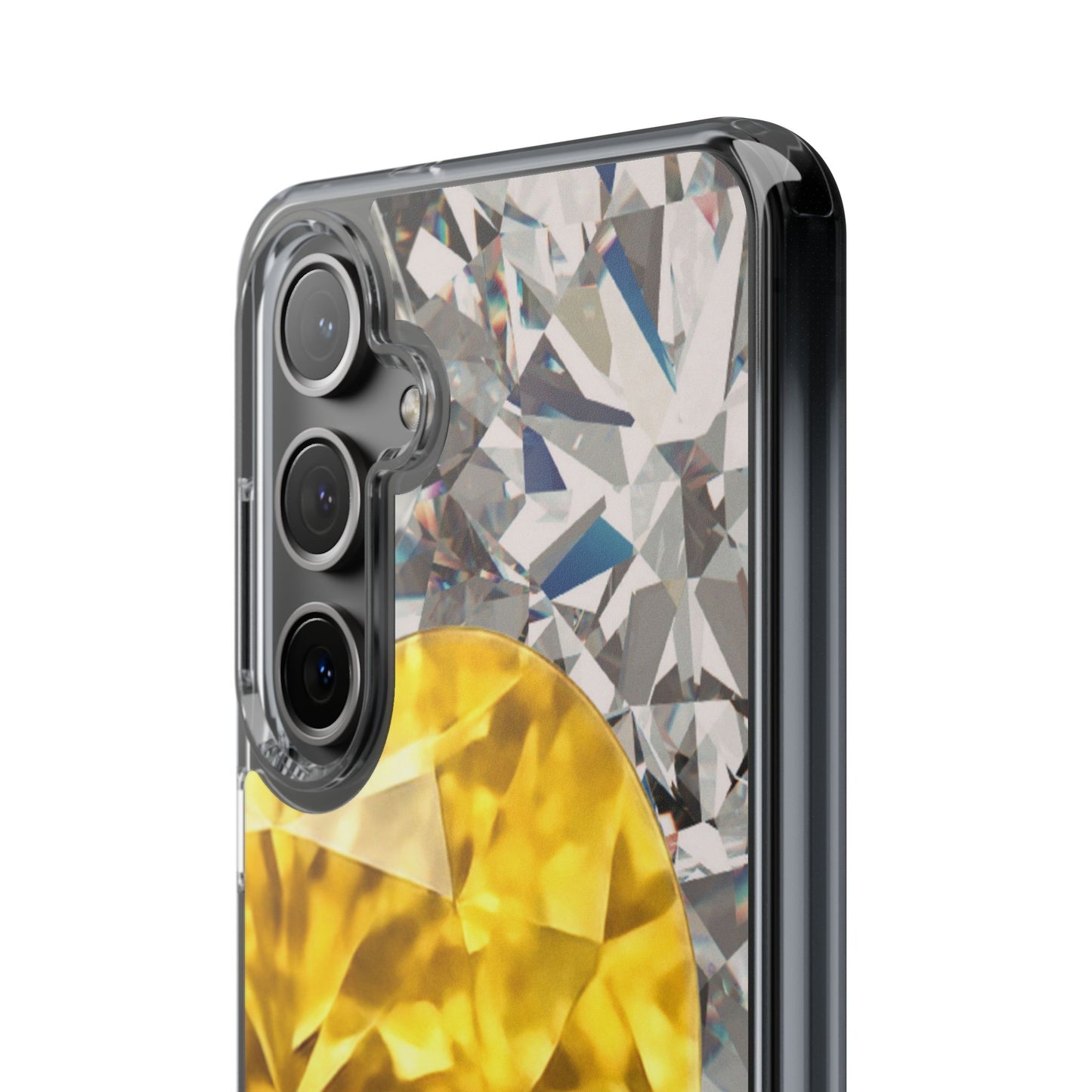 Clear Phone Case – Heart of Gold