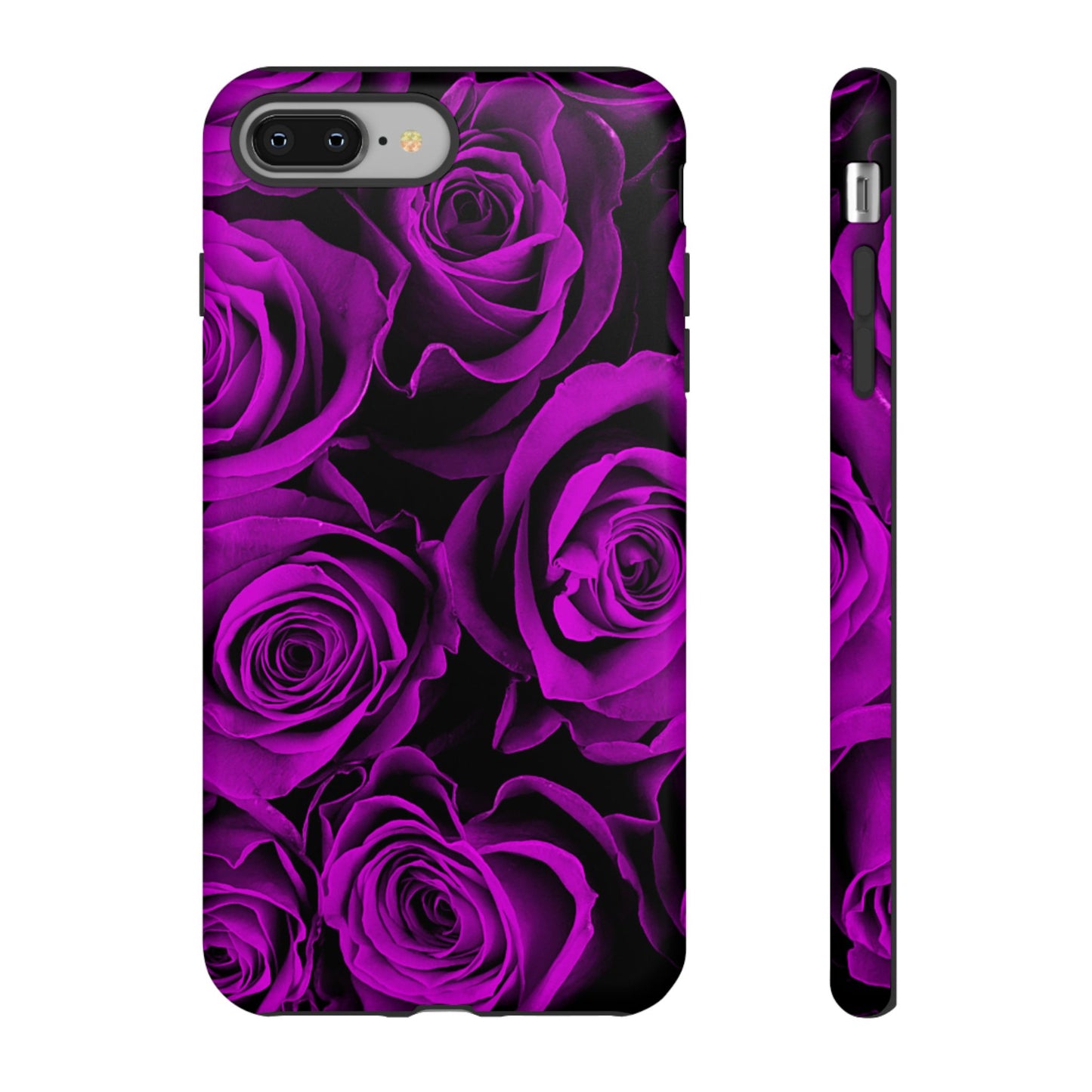 Protective Phone Case – Amethyst Roses