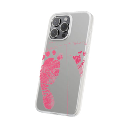 Flexi Case – Mom’s Little Pink Footprints