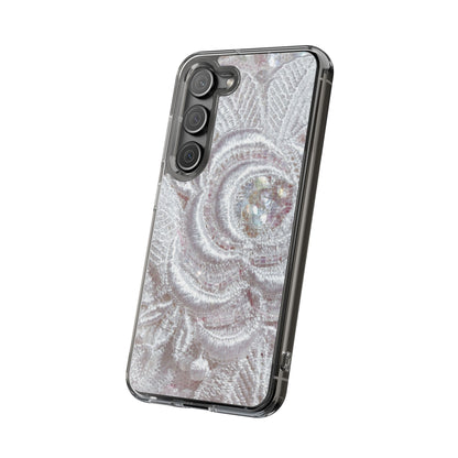 Clear Phone Case – Lace Veil