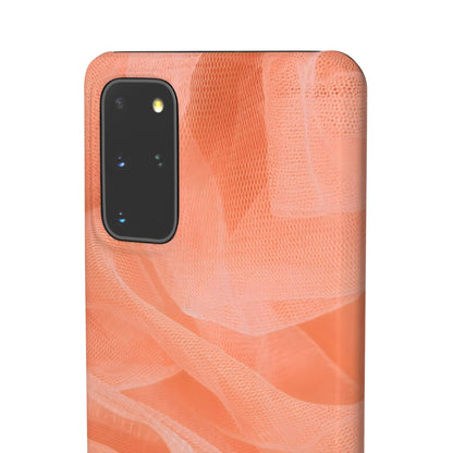 Snap Phone Case – Coral Veil