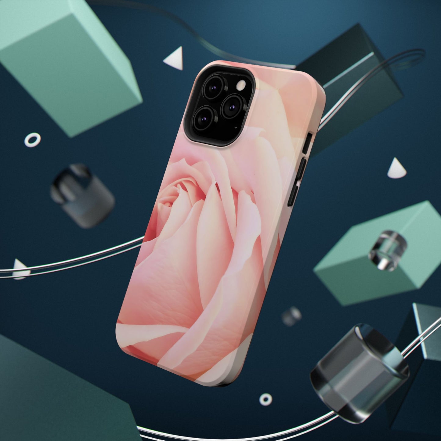 Wireless-Charging Compatible Case – A Mother’s Rose Embrace