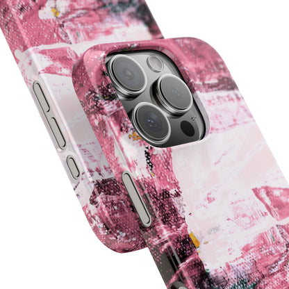 Slim Phone Case – Faded Cranberry – Compatible with iPhone 11–17 Series
