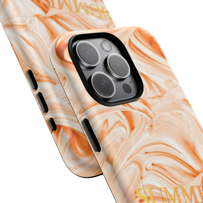 Marble Citrus Phone Case — Tough Magnetic Protective Case