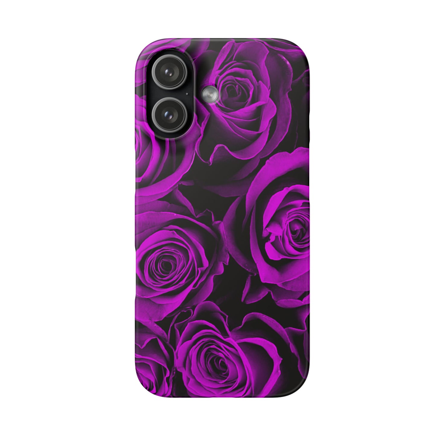 Snap Phone Case – Amethyst Roses