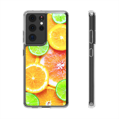 Clear Phone Case – Sunkissed Citrus