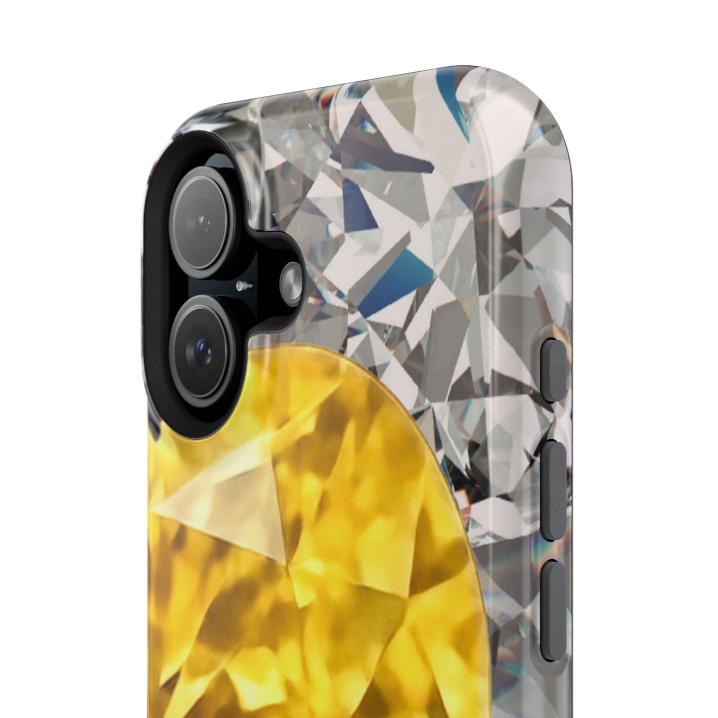 Impact-Resistant Phone Case – Heart of Gold