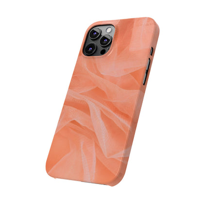 Slim Phone Case – Coral Veil