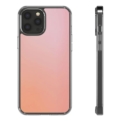 Clear Phone Case – Peachy Calm