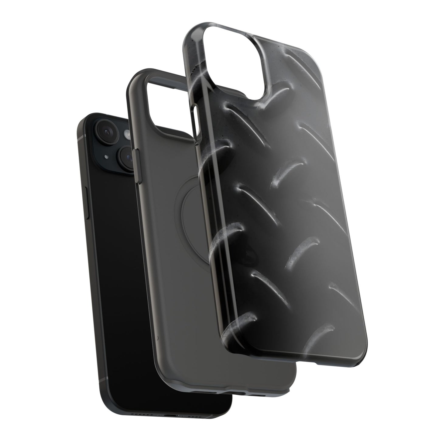 Impact-Resistant Phone Case – Blackout Plate