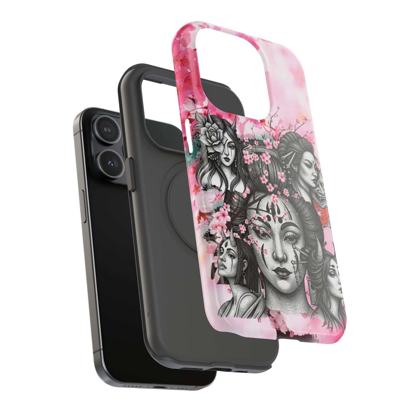 Impact-Resistant Phone Case – Blossom & Thorn