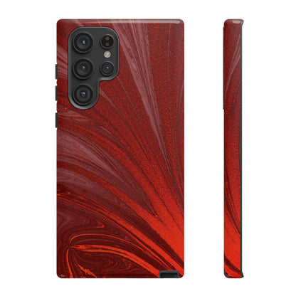 Protective Phone Case – Crimson Current