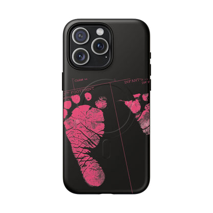 Protective Magnetic Phone Case – Mom’s Little Pink Footprints