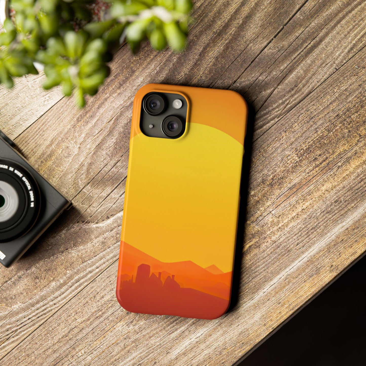 Slim Phone Case – Desert Sunrise