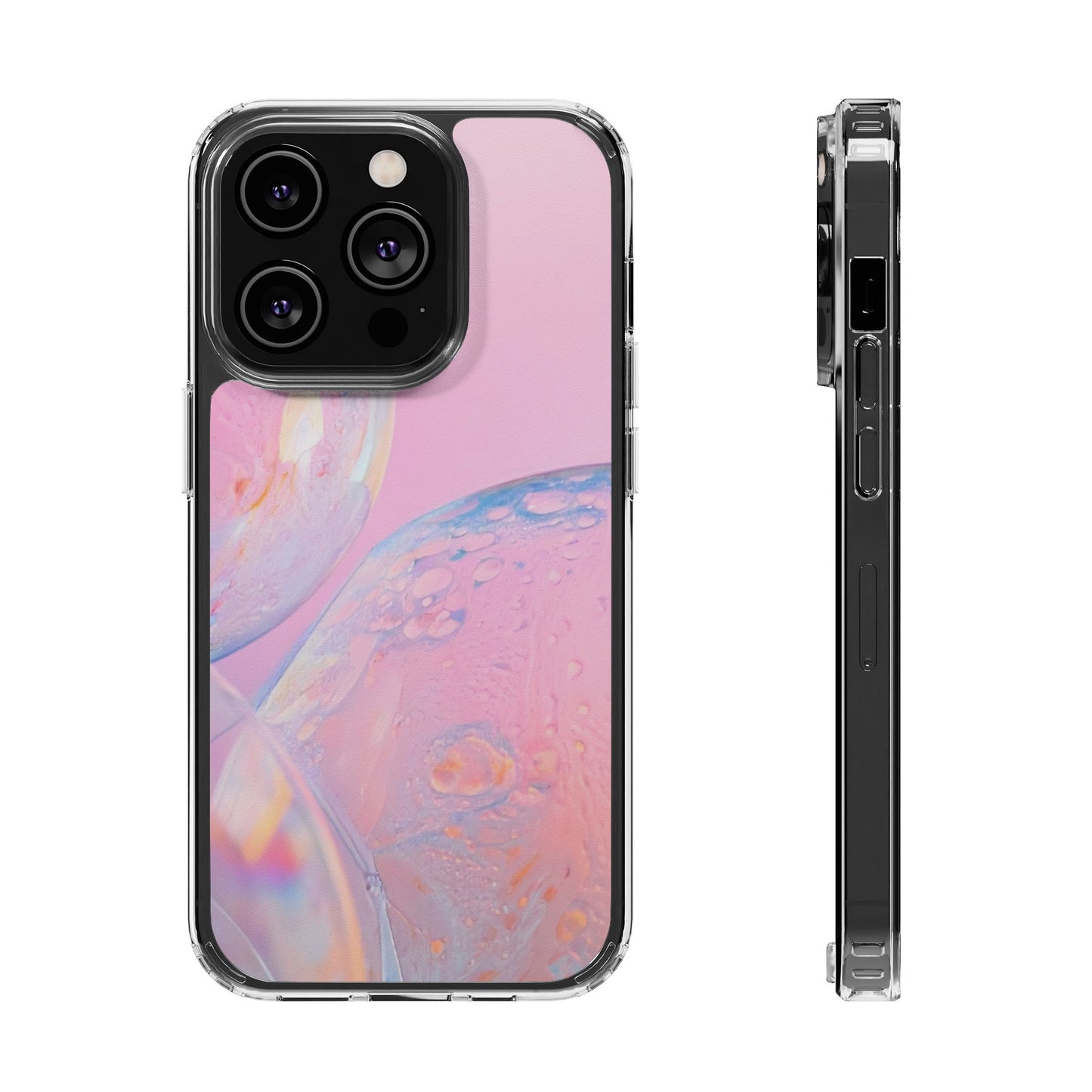 Clear Phone Case – Sugar Bubbles
